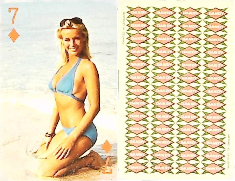 Dandy Gum Pin Ups Photos Diamonds No 7