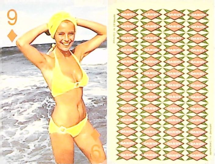 Dandy Gum Pin Ups Photos Diamonds No 9