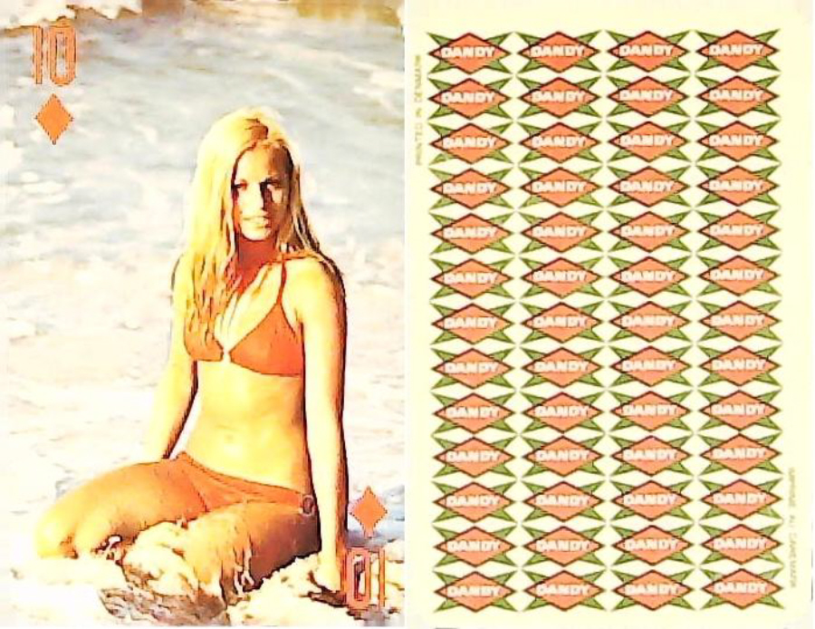 Dandy Gum Pin Ups Photos Diamonds No 10