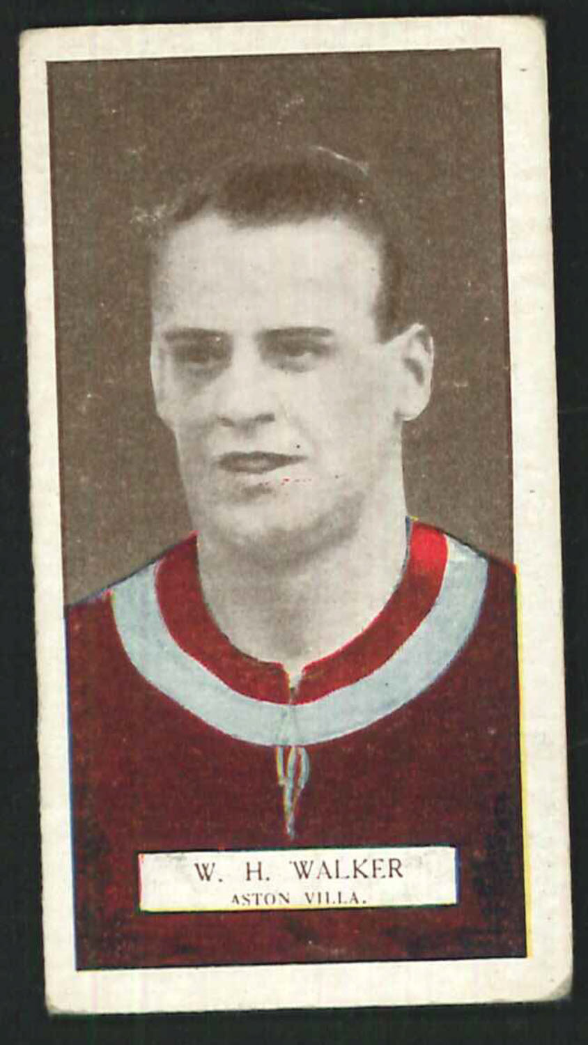 Pattreiouex Footballers Series No 62 W H Walker Aston Villa