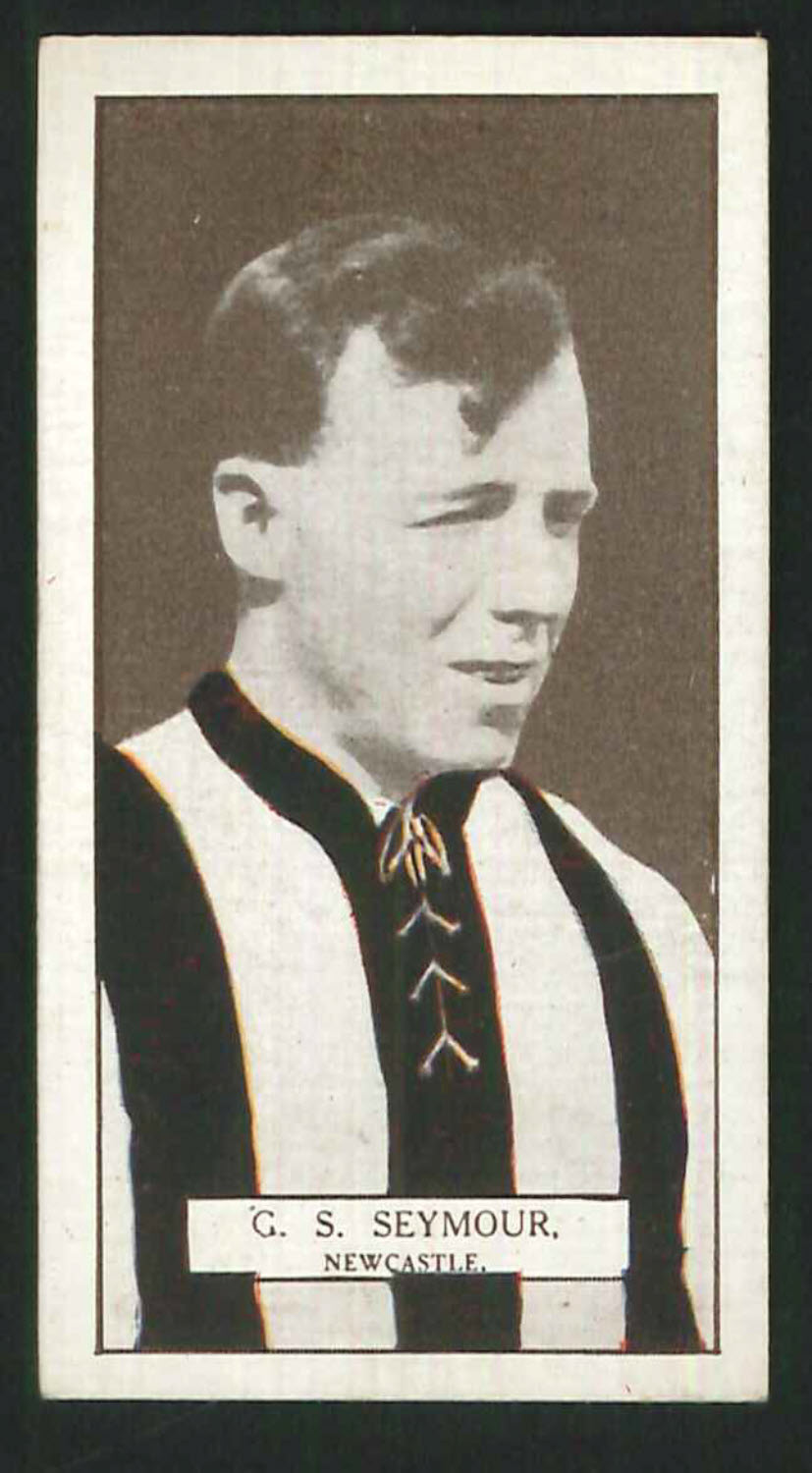 Pattreiouex Footballers Series No59 G S Seymour Newcastle - Click Image to Close