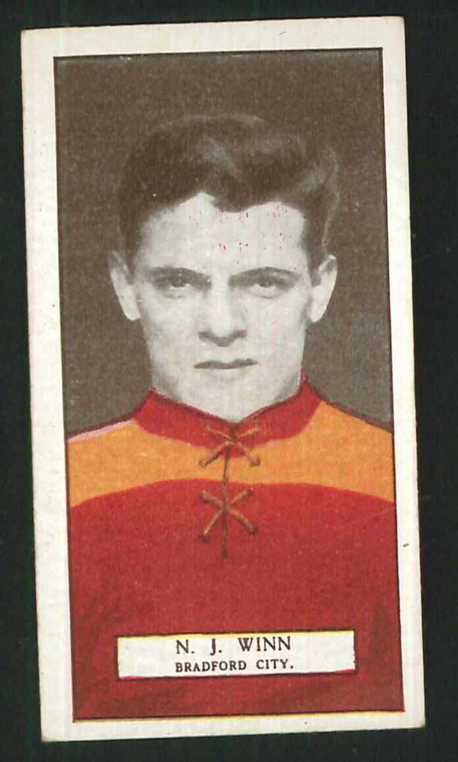 Pattreiouex Footballers Series No96 N J Winn Bradford City