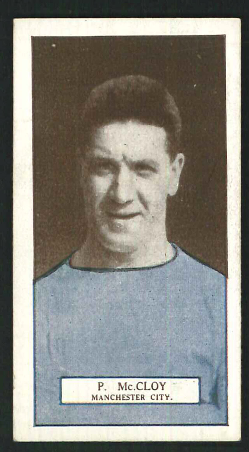 Pattreiouex Footballers Series No 44 P McCloy Manchester City