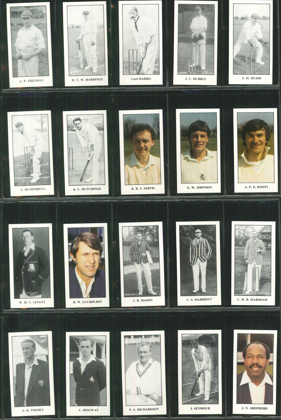 Kent C C C - Cricketers of Kent - Set of 51