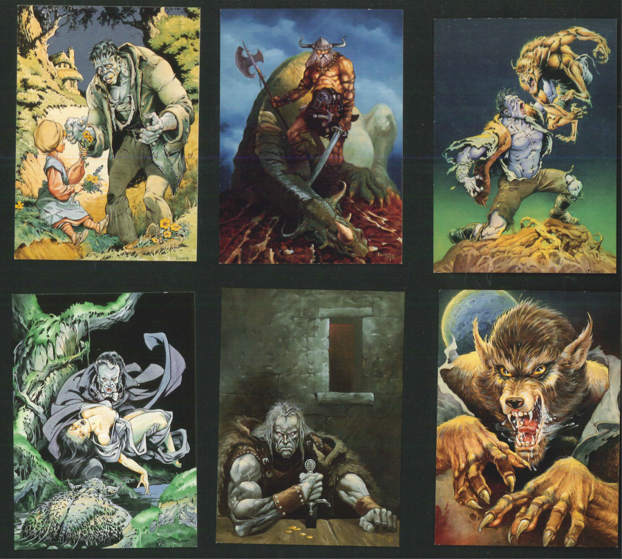"Mike Ploog Fantasy Art" Trading Card set, by FPG